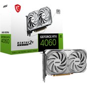 Resim MSI GeForce RTX 4060 Ventus 2X White 8G OC 8GB GDDR6 128 Bit DLSS 3 Ekran Kartı 