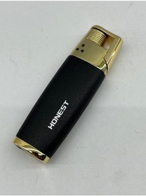 Resim HONEST Pürmüzlü Siyah Sarı Çakmak 509243 