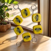 Resim 1/3/10 Paket Mini Geri Çekilebilir Ölçü Bandı Anahtarlık - 1 Metre/3 Ayak - Çeşitli Partiler ve Hediyeler İçin Taşınabilir Metal ve Plastik Cep Ölçü Bandı 