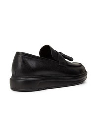 Resim Deery Erkek Hakiki Deri Siyah Püskül Detaylı Loafer - 01587msyhp12 Siyah 