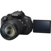 Resim Canon 700 D Body + 18-135 Stm Lens Fotoğraf Makinesi Dslr 