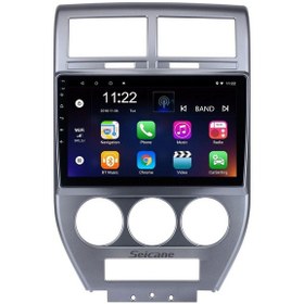 Resim Jeep Compass 2007-2009 Uyumlu Multi Medya Navi Gasyon Usb Kamera Carplayer 