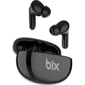 Resim Bix Soundcraft TW1 ANC Çağrı ve Aktif Gürültü Önleyici Bluetooth 5.2 IPX4 Kulak içi Kulaklık Siyah BXTW1 