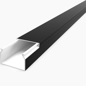 Resim Mutlusan 40X25 Kablo Kanalı(Siyah) Sidem 