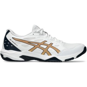 Resim Asics GEL-ROCKET 11 Erkek Krem Voleybol Ayakkabısı 1071A091-103 
