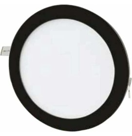 Resim Mikasso 18W Beyaz LED Panel Armatür (Siyah Kasa) 