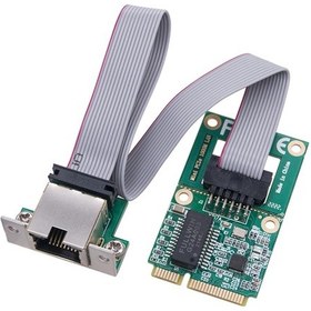 Resim Mini Pcı-e Ağ Kartı Rtl8111h Mini Pcıe Ağ Adaptörü Rj45 Port Mini Pcı Express Pcı-e Network Card 
