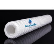 Resim Damlalife 20" İnç İplik 1 Micron Sediment Sargı İp Tortu Filtre 
