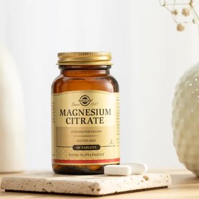 Resim SOLGAR Magnesium Citrate 200mg 60 tablet 