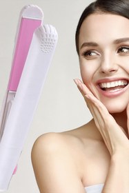 Resim TechnoStation Beauty Seyahat Tipi Mini Saç Düzleştirici Seramik Uçlu Düzleştirici 