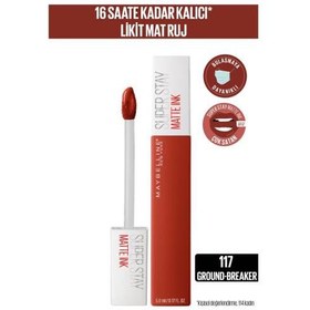 Resim Maybelline Ruj SuperStay Matte Ink 117 