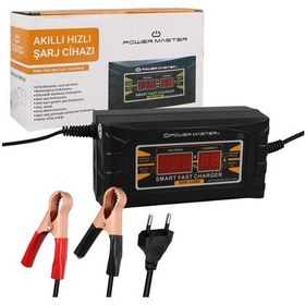 Resim Ayt Powermaster Son-1206d 12 Volt 6 Amper Akıllı Hızlı Akü Şarj Cihazı Araç Oto Motosiklet Karavan Akü Şarj Aleti 