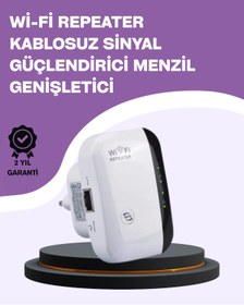 Resim ÇAVDAR 300 Mbps Kablosuz WiFi Menzil Genişletici – Repeater & AP Modu 