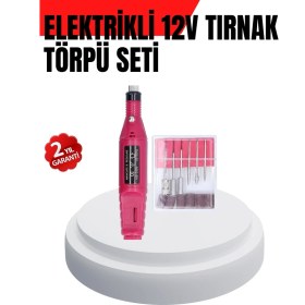 Resim Kalem Tipi Sessiz Manikür Pedikür Cihazı 