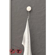 Resim Alper Banyo İris Krom Tekli Banyo Havlu Askısı Havlu Asacağı İster Yapıştır İster Montajla 