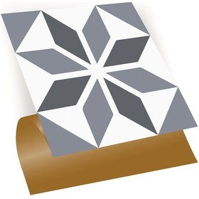 Resim Tink Kendinden Yapışkanlı Geometrik 01 Desenli Pvc Karo 30x30 Cm 