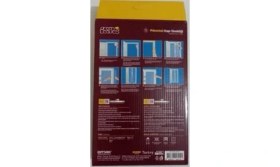 Resim ACY STORE Manyetik Mıknatıslı Kapı Sinekliği 120X210 cm Ebat Tül + 5.6 Metre Beyaz Cırt Bant 7,5 mm Mıknatıslı Sineklik 