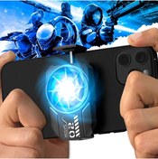Resim TeknoExpress S1 Go Oppo A52 Uyumlu Telefon Soğutucu Radyatör Hızlı Sessiz Soğutucu Fan 