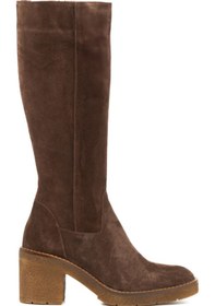 Resim Marrone Çizme Kadın 25k12075xs Vergelio Suede Marrone 
