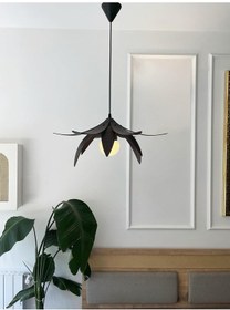 Resim Avize Ahşap Modern Ve Minimal Tasarım Avize, İskandinav Salon Ve Oturma Odası Aydınlatması Ceviz Diğer 