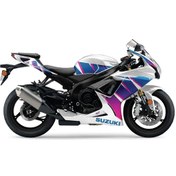 Resim Suzukı Gsx-r 600-750 2011-14 Mıxed Graphic Kit Sticker Set Beyaz 