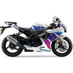 Resim Suzukı Gsx-r 600-750 2011-14 Mıxed Graphic Kit Sticker Set Beyaz 