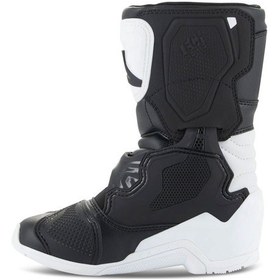 Resim Alpinestars Tech 3s Kros Çocuk Motosiklet Botu Beyaz Siyah 