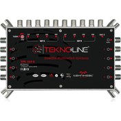 Resim TEKNOLINE 10X8 SONLU MULTISWITCH ZAMAK KASA UYDU DAĞITIM SANTRALI 