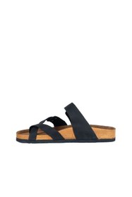 Resim Bueno Shoes Siyah Greyzi Deri Erkek Parmak Arası Terlik 05mt102 