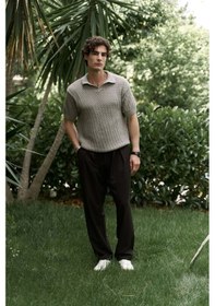 Resim Mai Collection Mai Studios Co. Juro Acı Kahve Erkek Pantolon Acı Kahverengi 