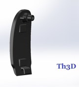 Resim Th3D Motorola Symbol Barkod Okuyucu Pil Kapağı, Battery Cover (ls4278, Lı4278, Ds6878) 