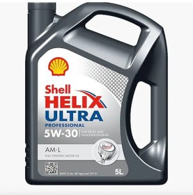 Resim Shell Helix Ultra 5W-30 Am-L Motor Yağı 5 L 