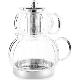 Resim Karaca Aisa Borosilikat Cam Çaydanlık Takımı 