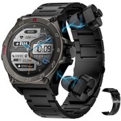 Resim Geeroyoo JZR GY 1.53" Ips+ Tws Kulaklık IP67 Su Geçirmez Fitness Takipçi Sağlık uyku İzleyici Bluetooth Görüşme 100+ Spor Modu Uzun Pil Ömrü Erkek Kadın Akıllı Saat 
