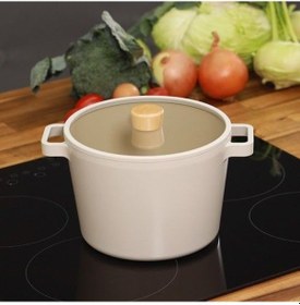 Resim Neoflam Fika Bej 8 Parça Tencere Seti 