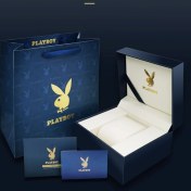 Resim 2xudc Kutu Kuvars Izle Playboy 2034 Uluslararası Ünlü Markalar Destek Oem Odm Aydınlık Takvim Paslanmaz Çelik Çiftler Hediyeler Adam Için Kuvars Izle (Yurt Dışından) 