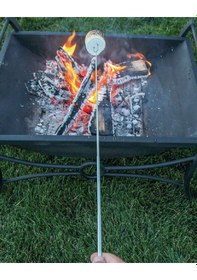 Resim Campout Teleskobik Barbekü Çatalı Ng Tbc Gri 