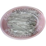 Resim Çelik İğne Pembe Oval Kutuda 25 Gr 