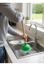 Resim Saban Yeşil - Klozet, Banyo ve Lavabo Gider Açma Pompası 
