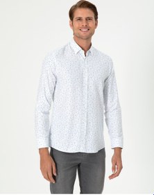 Resim Pierre Cardin Erkek Mavi Gömlek Desenli 50298170-vr036 Mavi 