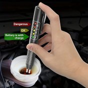 Resim Fren Yağı Dedektör Kalemi Fren Yağı Test Kalemi Fren Yağı Değiştirme Dedektörü Fren Sıvısı Test Cihazı PP Torba Ambalajlama 