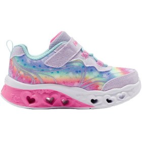 Resim Skechers Flutter Heart Lights Groovy Swirl Kız Çocuk 