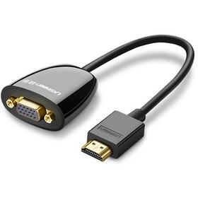 Resim Ugreen Hdmi To Vga Dişi Çevirici Adaptör Siyah 