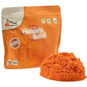 Resim Playever Hands'n Sand Doğal Kinetik Oyun Kumu 500 GR - Turuncu 