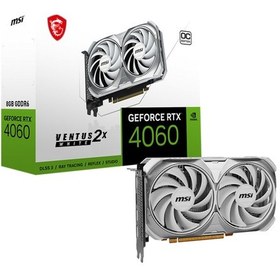 Resim MSI NVIDIA GeForce RTX 4060 Ventus 2X White 8G OC 8 GB GDDR6 128 Bit Ekran Kartı 
