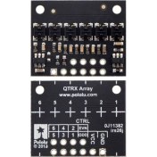 Resim Pololu QTRX-HD-06RC 6'lı Çizgi Algılama Sensörü (Sık Sensör Dizilimli) 