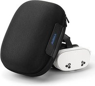 Resim Aubika for Meta Quest 3S Case, Carrying Case for Oculus Quest 3S Accessories, Compatible with Quest 3S/Quest 3 Headset, Hard Travel Case-Black 