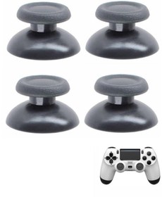 Resim Ps4 V1 V2 Tüm Kollar İle Uyumlu Analog Topuz Başlık Gri Renk 4 Ad 