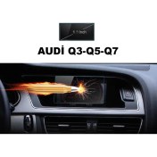 Resim Techmaster Audi Q3 Q5 Q7 2013-2017 6.5inç Navigasyon Temperli Ekran Koruyucu 