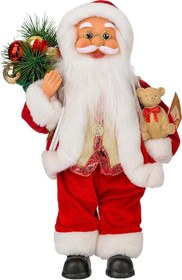 Resim 1 Adet Noel Baba Yılbaşı Ağacı Süsü ile Beraber Yılbaşı Şekeri 30 cm Boyu 